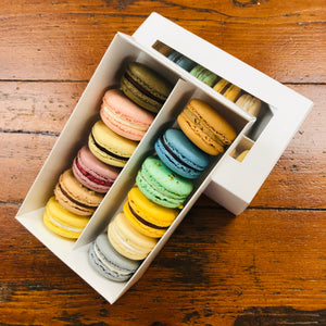 French Macarons x12 - Select your flavours at the shop